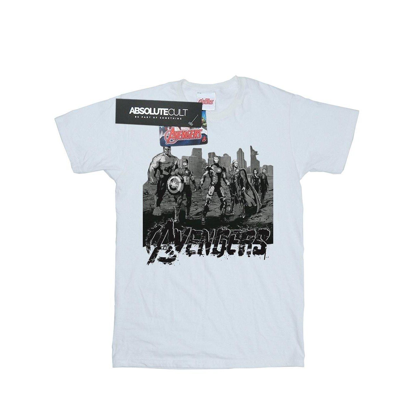 MARVEL Avengers Grafikdruck Kurzarm T-Shirt