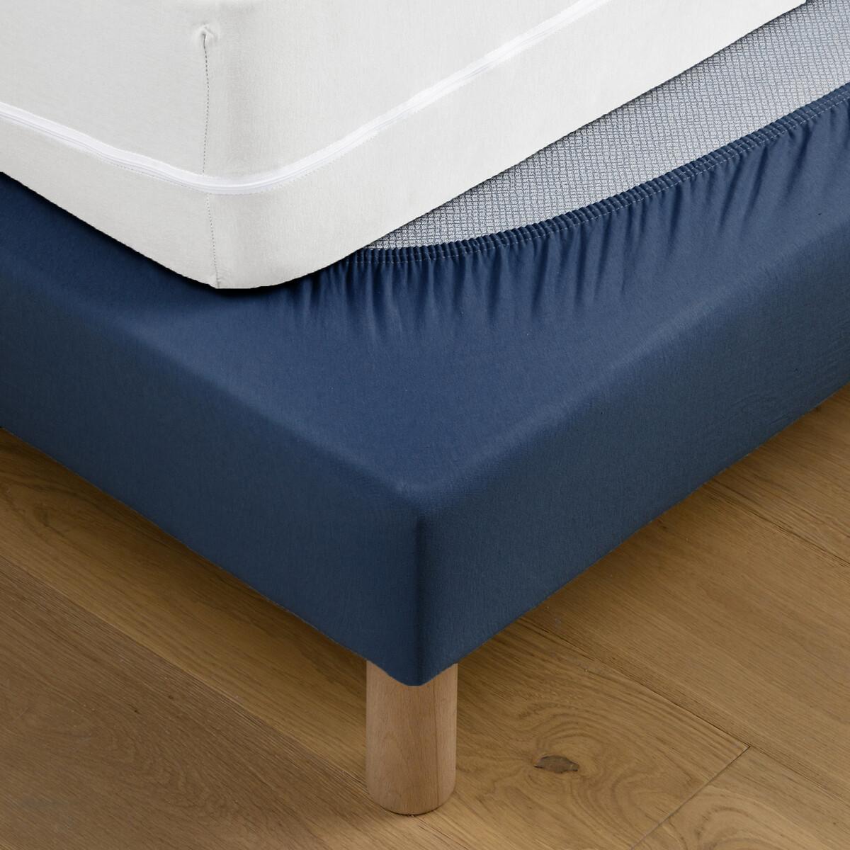 La Redoute Intérieurs Bettvolant Jersey 100 % milbendichte Baumwolle H30cm
