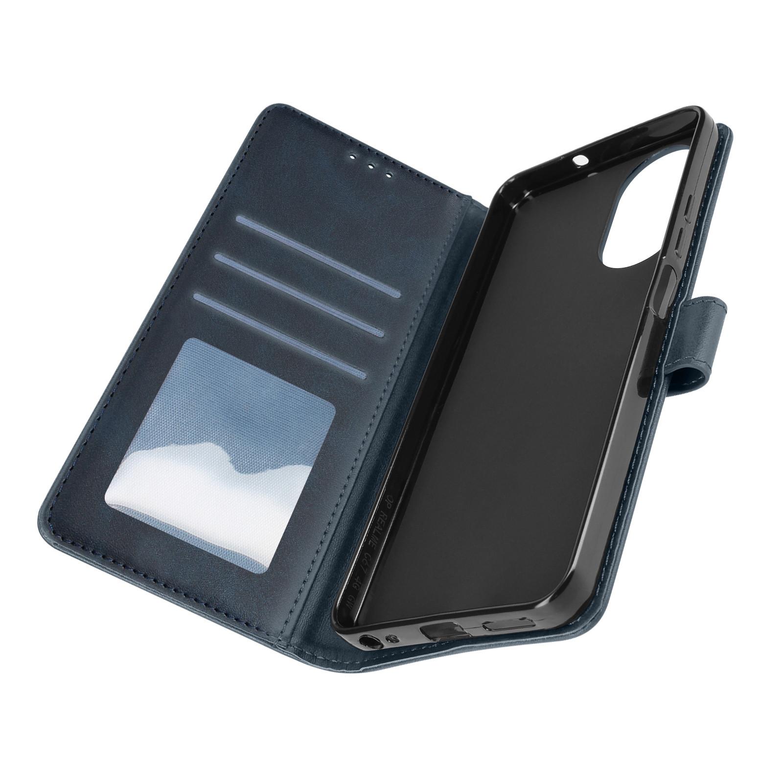 Avizar Klapphülle Realme C67 Dunkelblau