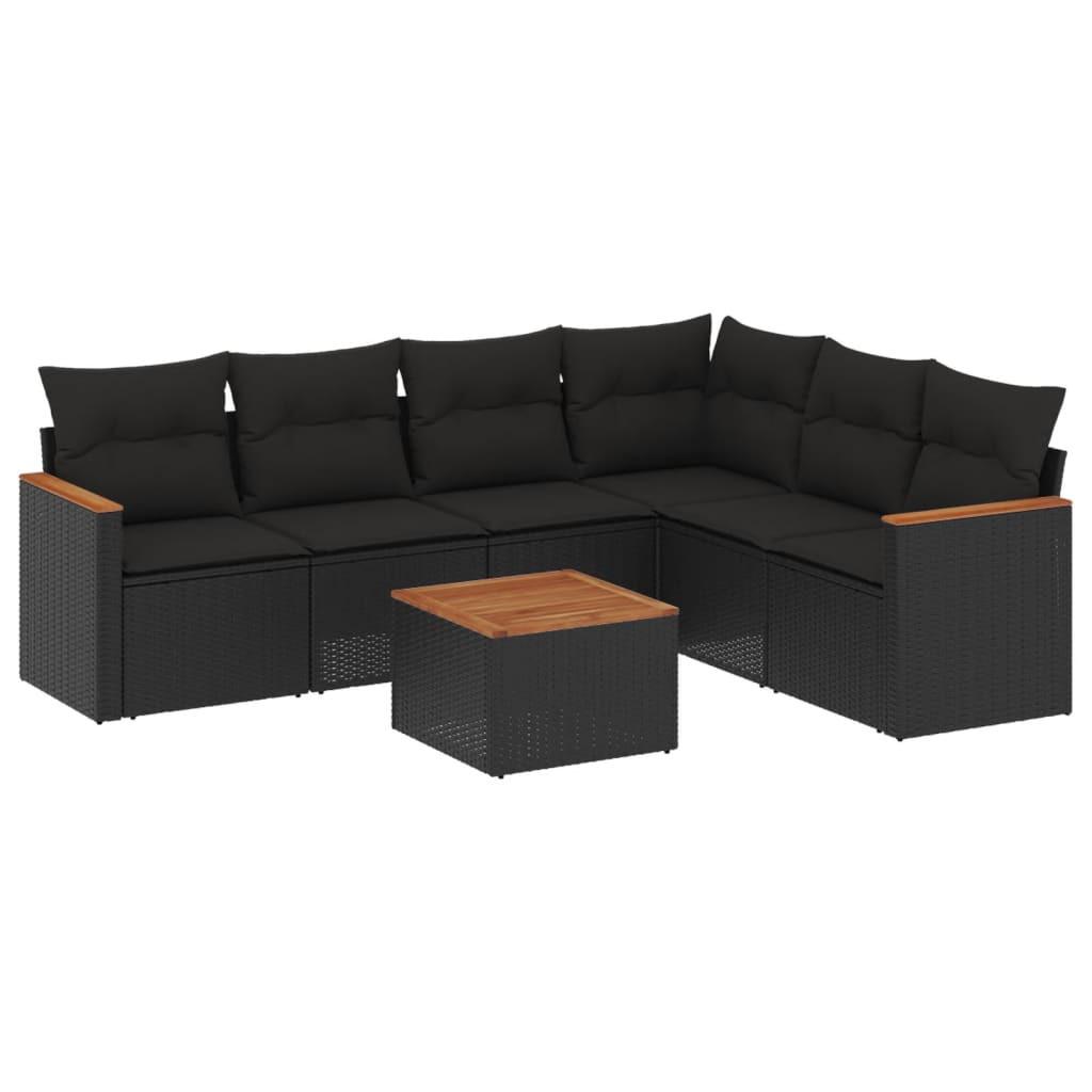 VidaXL Garten sofagarnitur poly-rattan