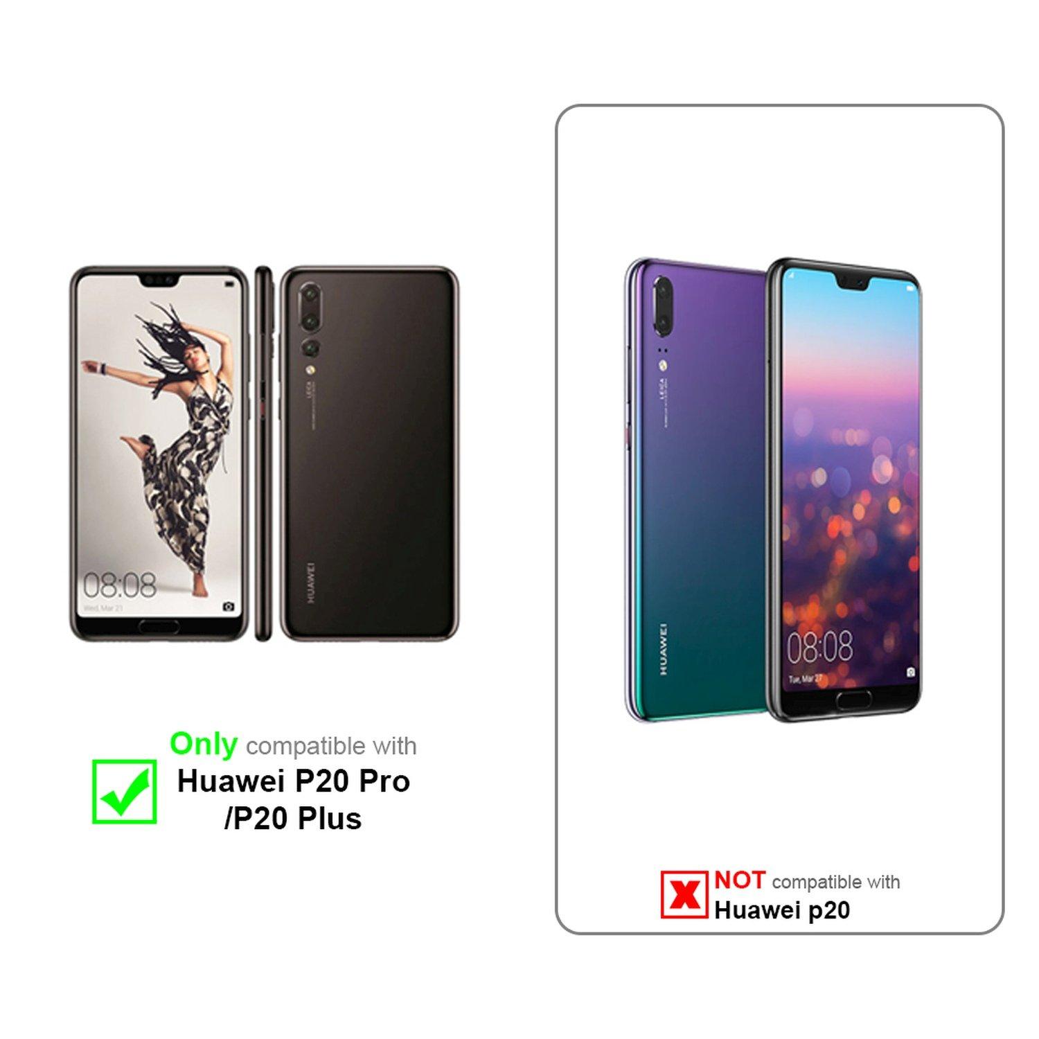 Cadorabo Hülle für Huawei P20 PRO P20 PLUS TPU Silikon Liquid