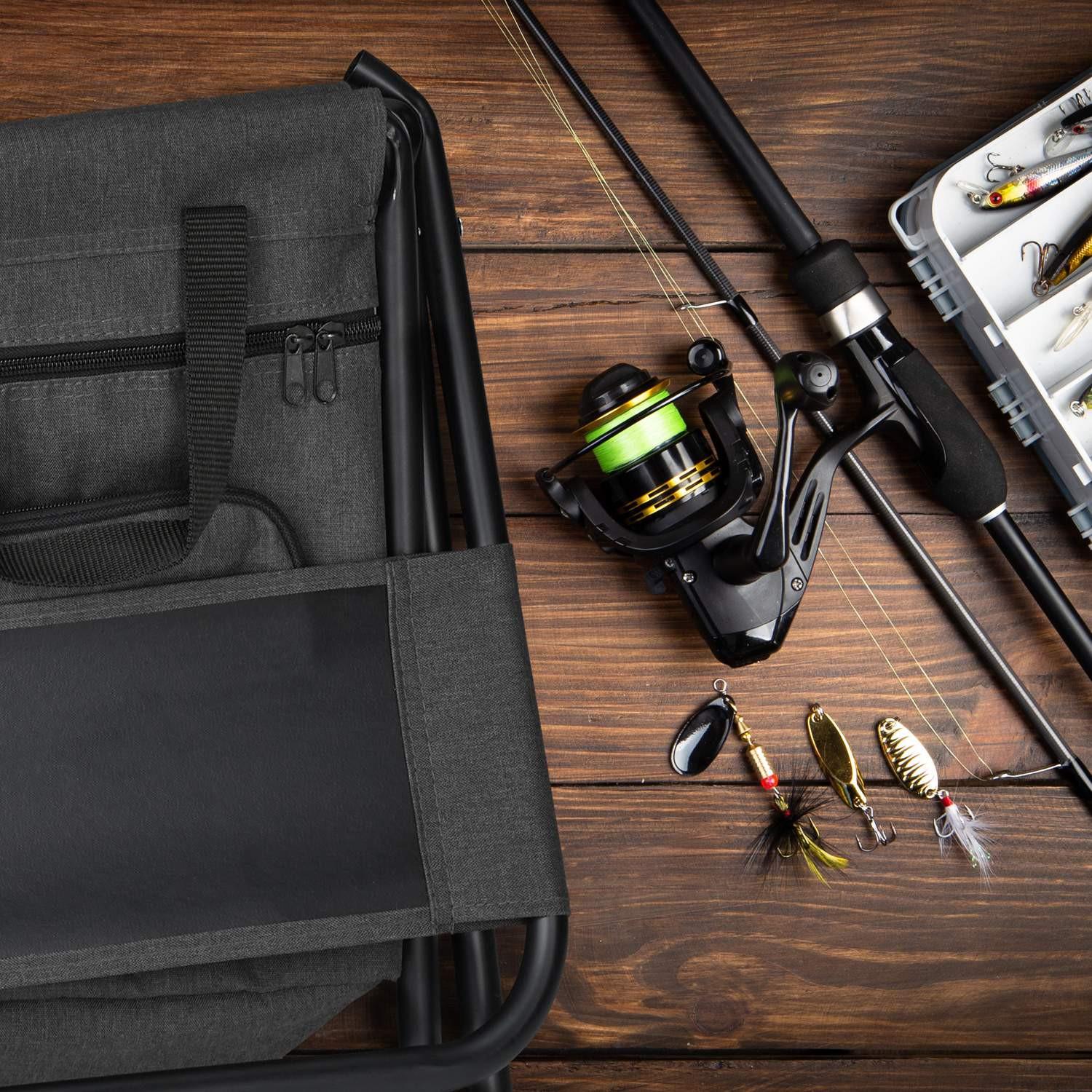 B2X Campingstuhl mit Rückenlehne