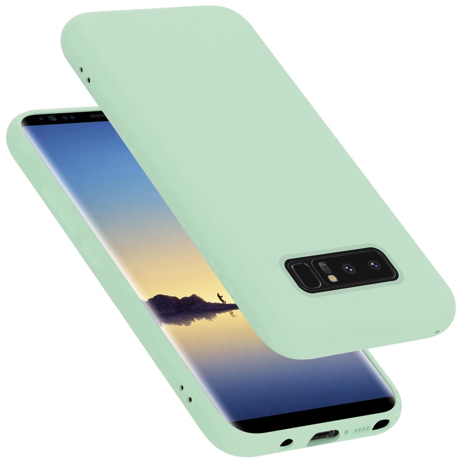 Cadorabo Hülle für Samsung Galaxy NOTE 8 TPU Silikon Liquid