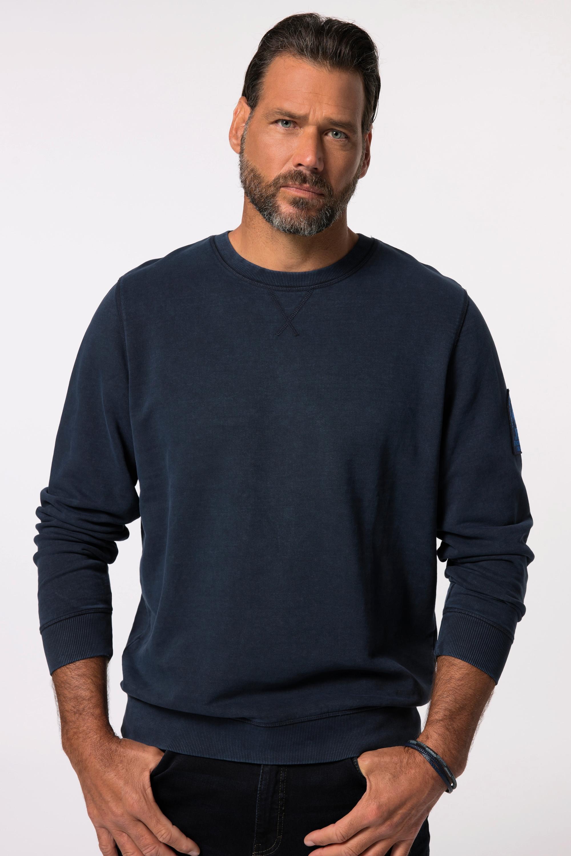 JP1880 Sweatshirt, Vintage Look, Badges