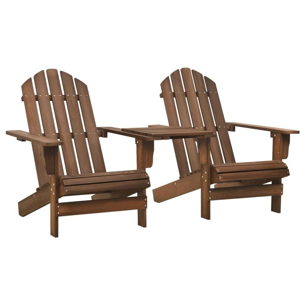 VidaXL Gartenstuhl holz