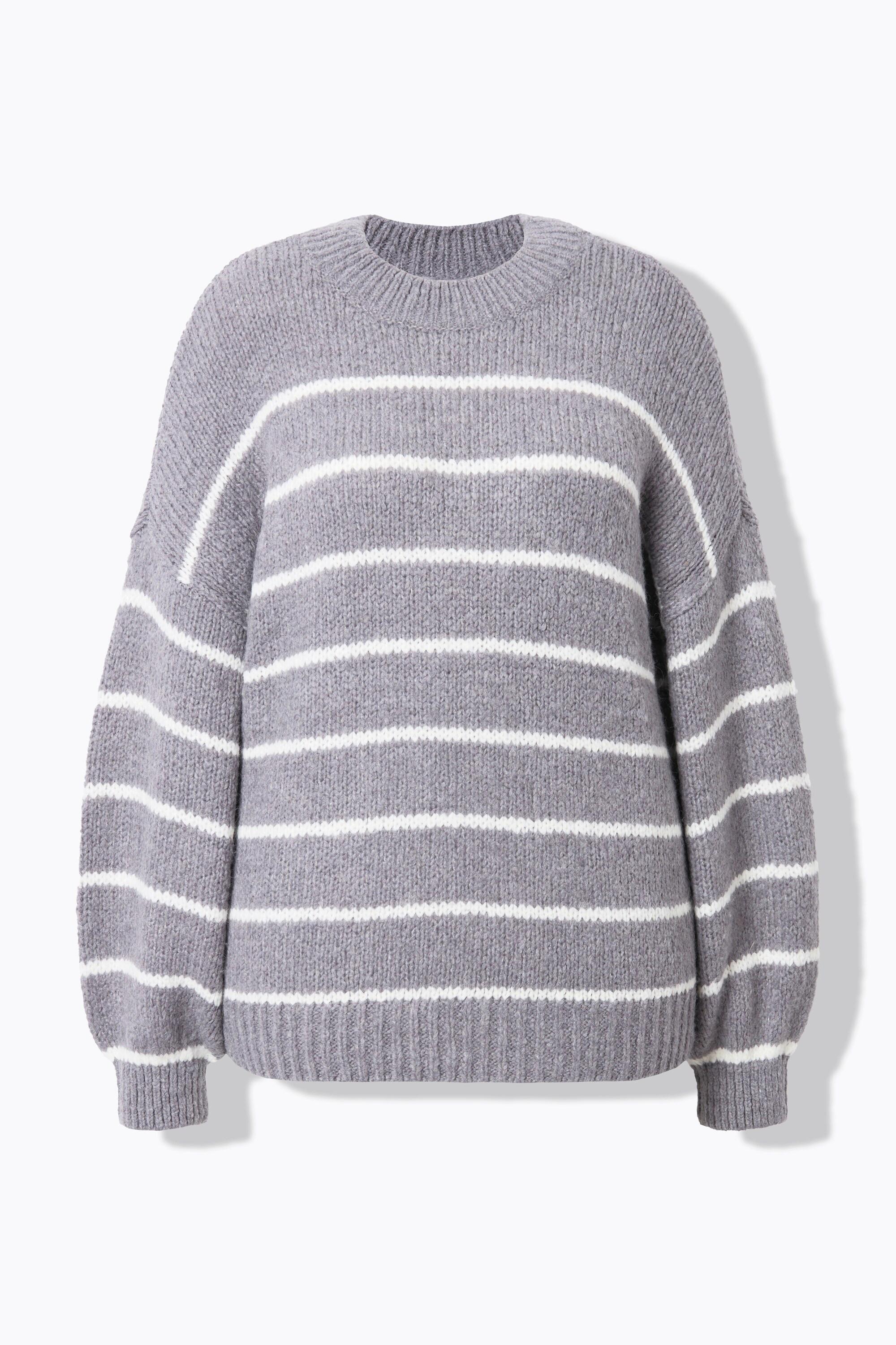 Studio Untold Pullover, oversized, Ringel