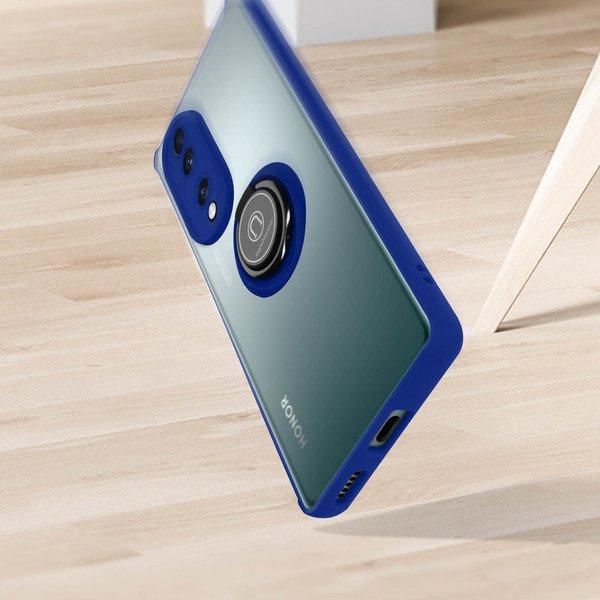Avizar Ring-Hülle für Honor 70 Dunkelblau