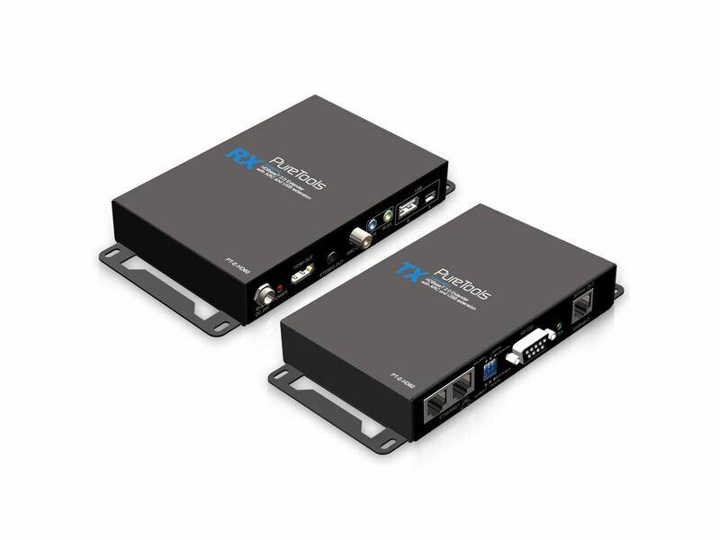 PureLink PureLink PT-E-HD60 Audio-/Video-Leistungsverstärker AV-Sender & -Empfänger Schwarz