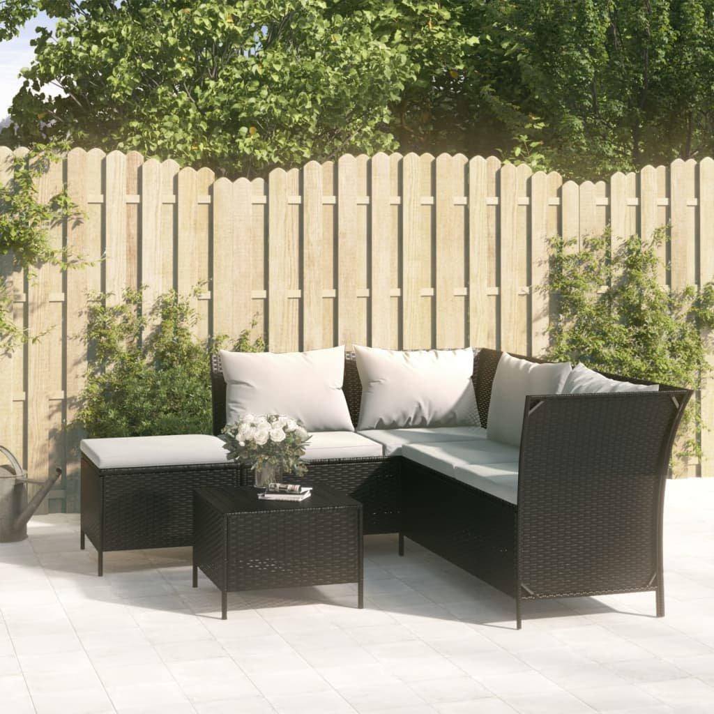 VidaXL Garten lounge set poly-rattan