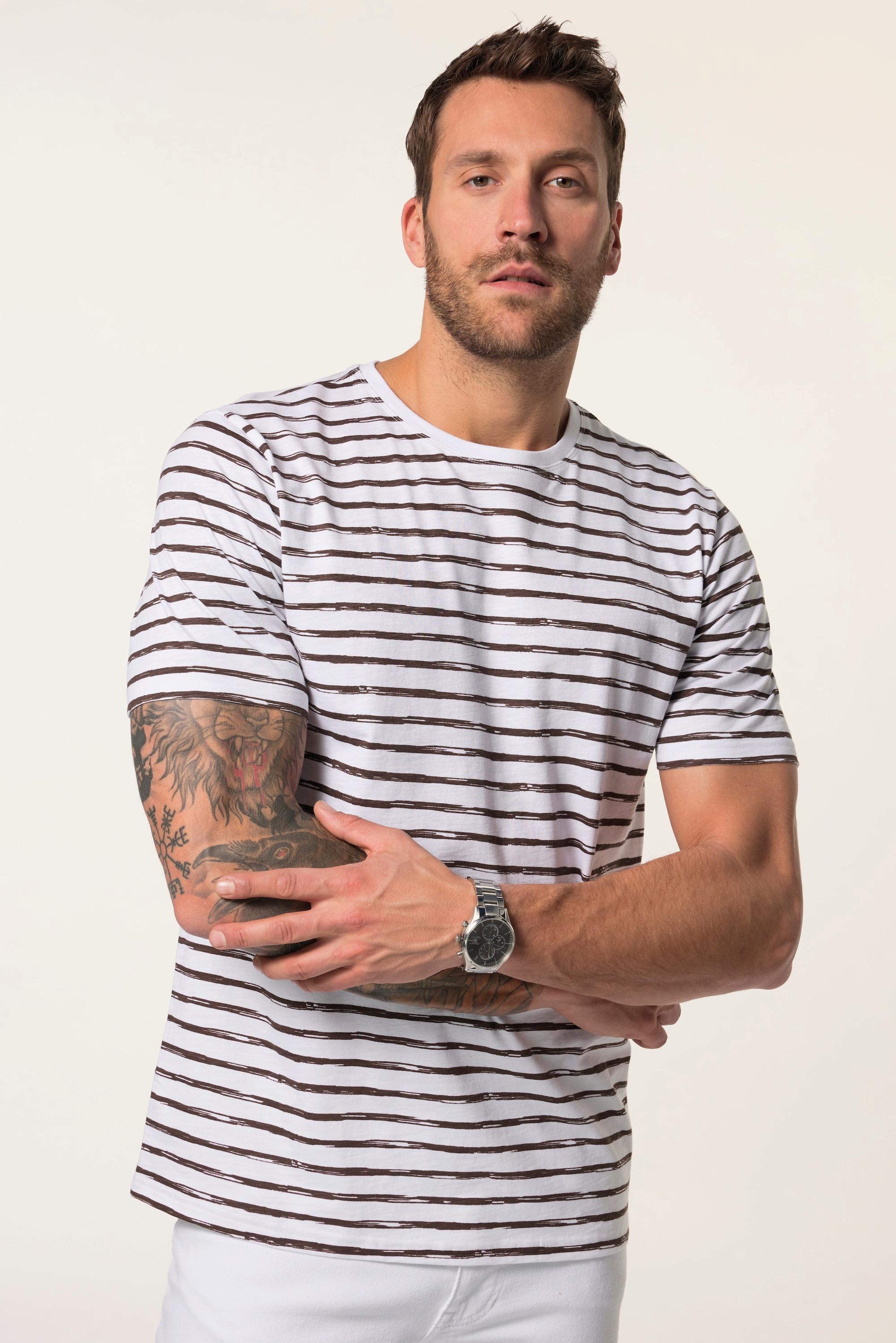 JP1880 Kurzarm Ringel T-Shirt