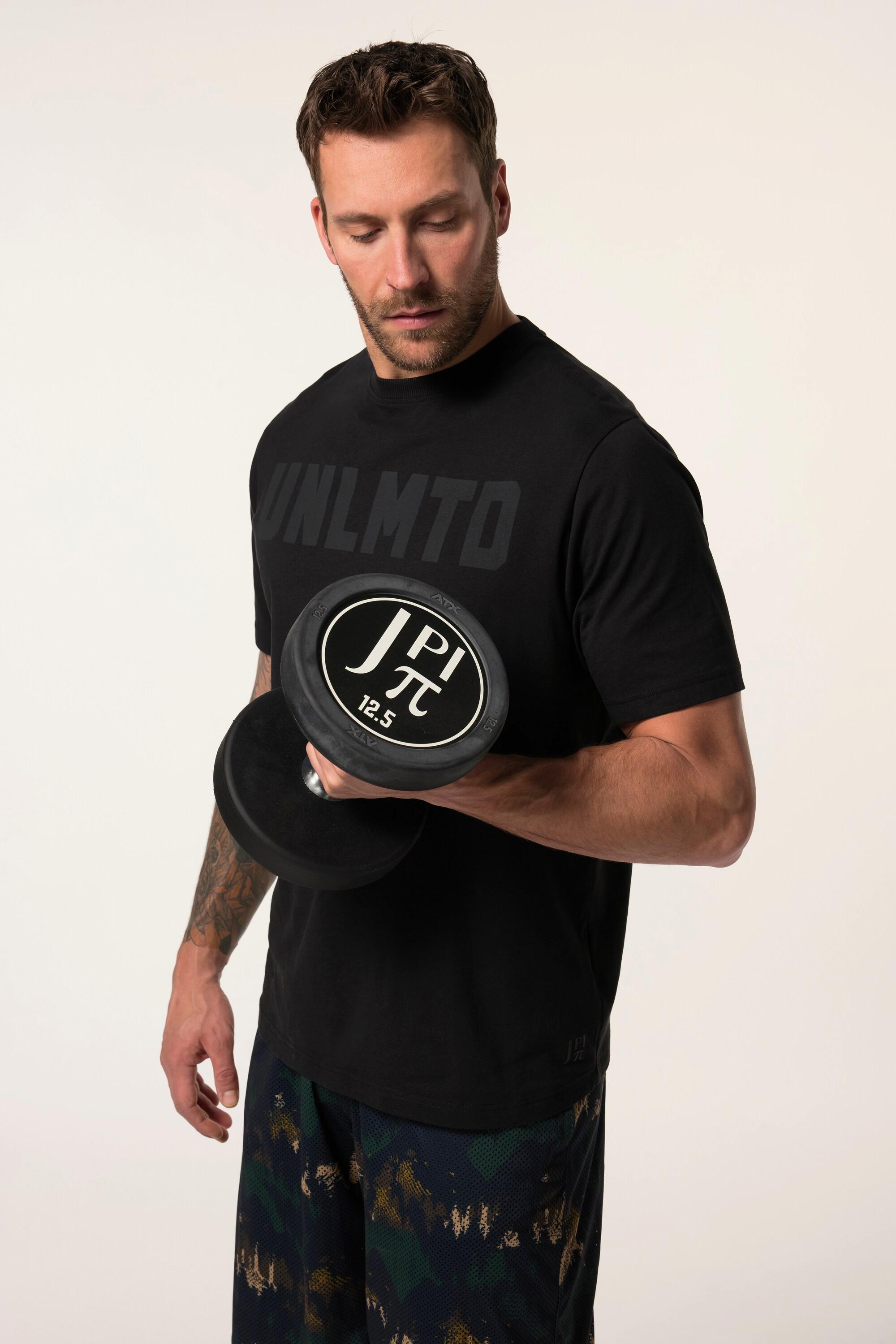 JP1880 Fitness Halbarm T-Shirt mit Print