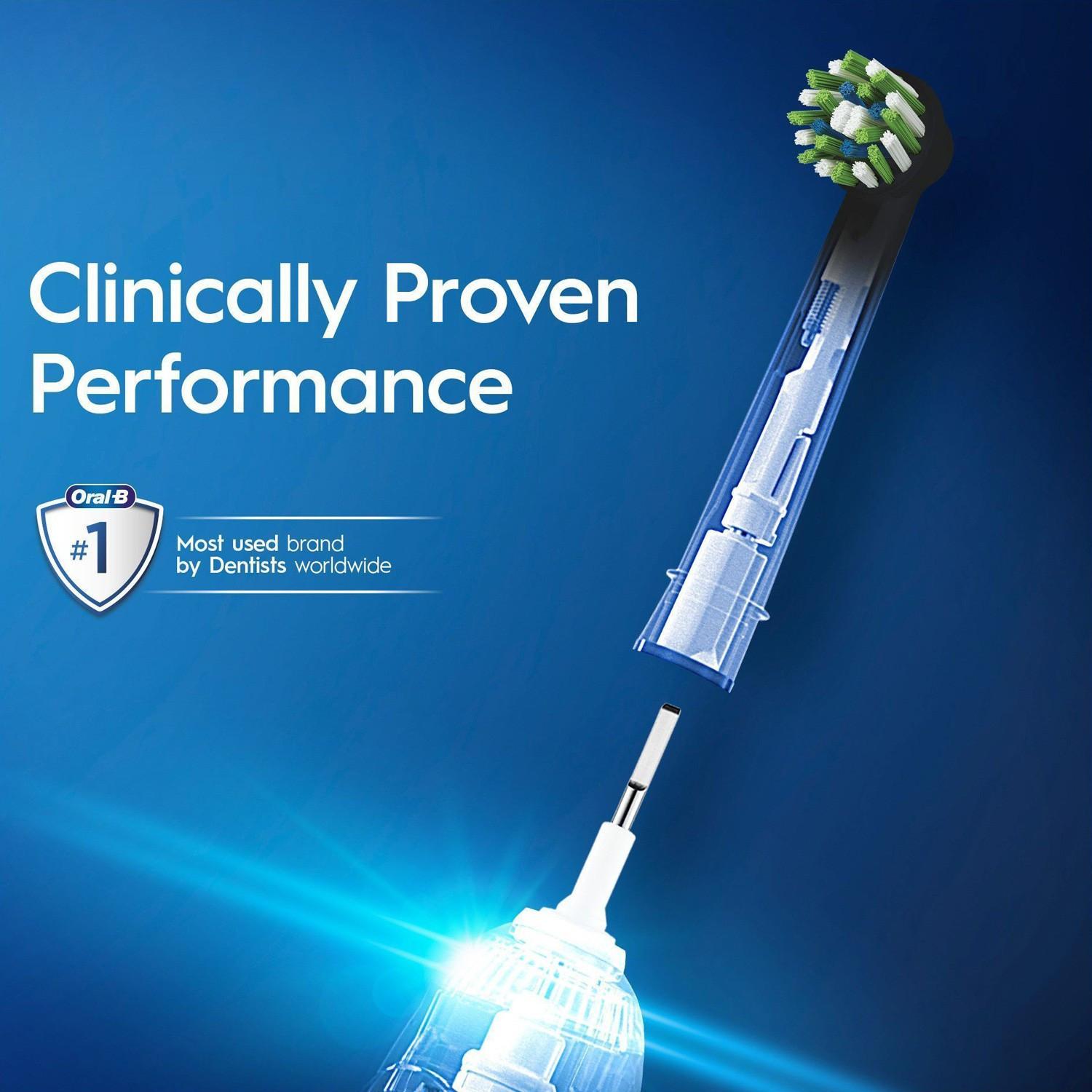 B2X Oral-B Cross Action - Bürstenköpfe CleanMaximiser-Technologie, 3 Stk.