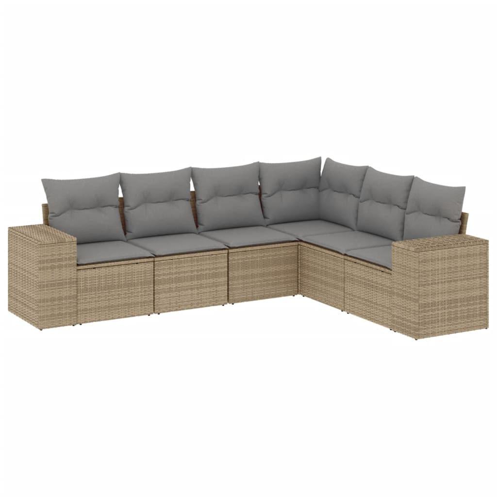 VidaXL Garten sofagarnitur poly-rattan