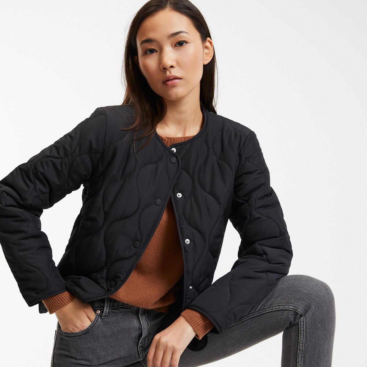 La Redoute Collections Light-Steppjacke mit Druckknöpfen