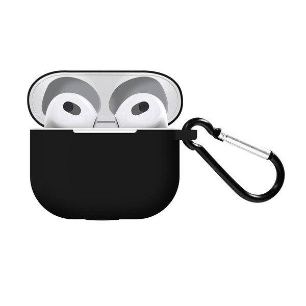 Avizar AirPods 3 Silikon Hülle Schwarz