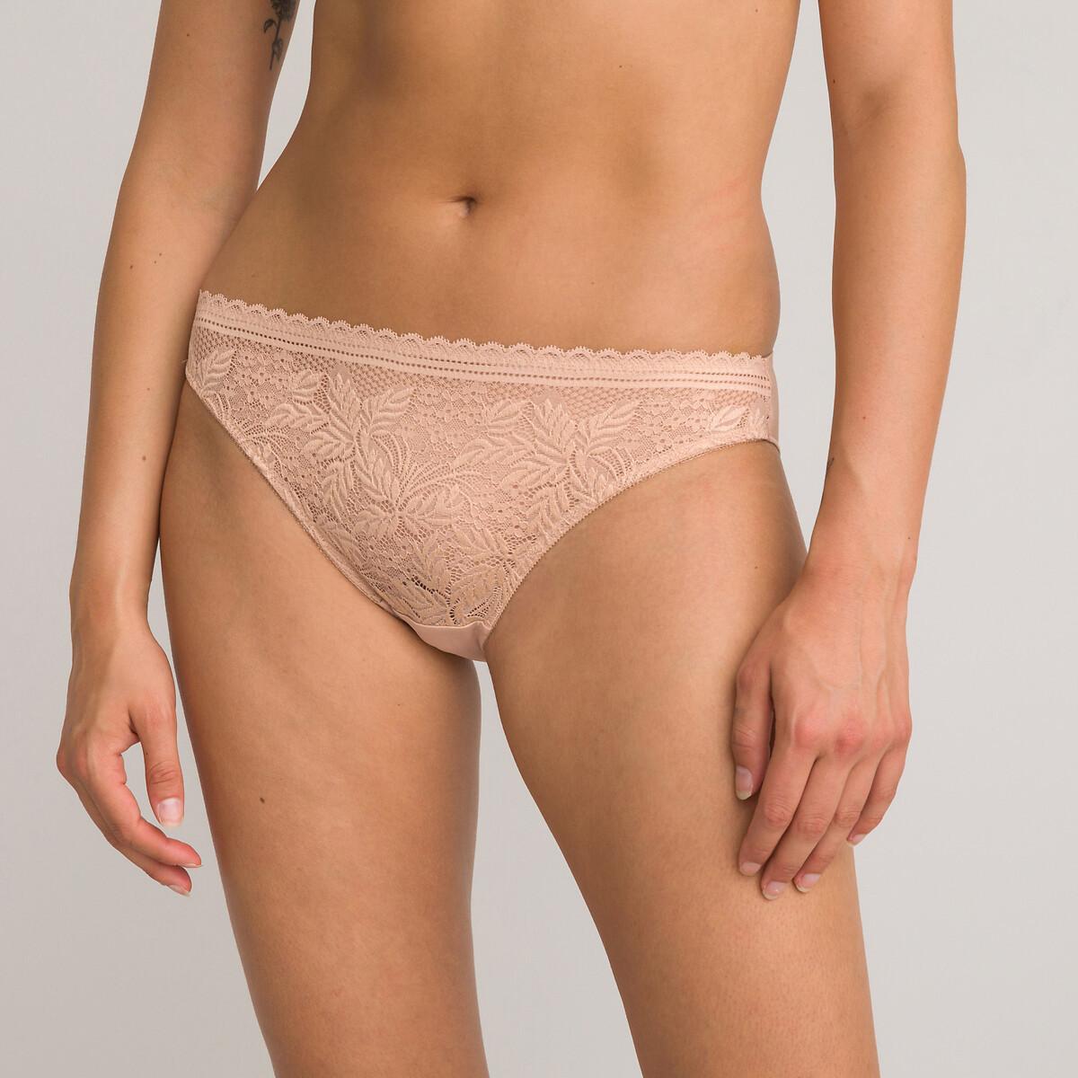 La Redoute Collections Slip Signature JEANNE aus Spitze & Mikrofaser