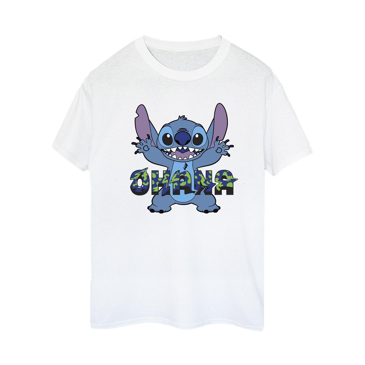 Disney Ohana Bedrucktes T-Shirt