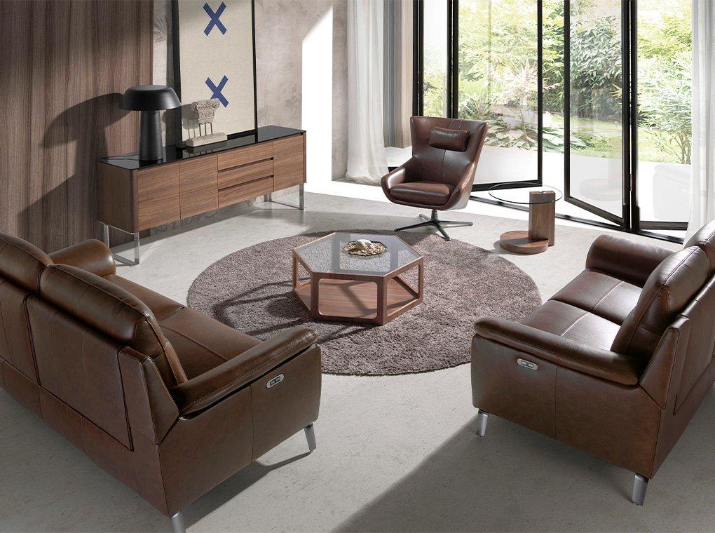 ANGEL CERDA Sideboard aus Nussbaumholz