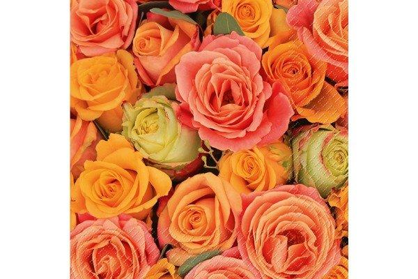 STEWO INTERNATIONAL STEWO Servietten Rosso 33x33cm 2572638115 orange 20 Stück