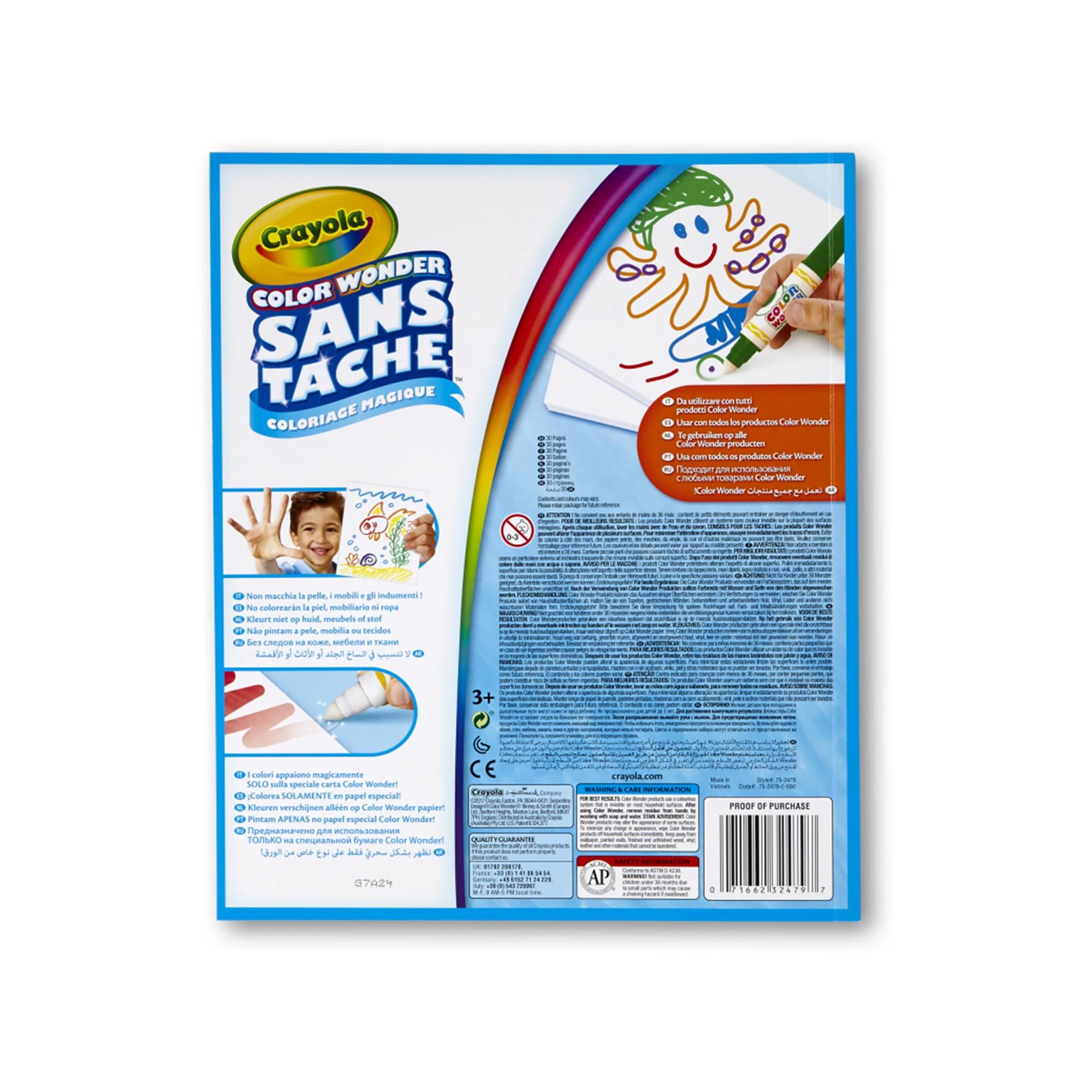 Crayola Malbuch Color Wonder blanko