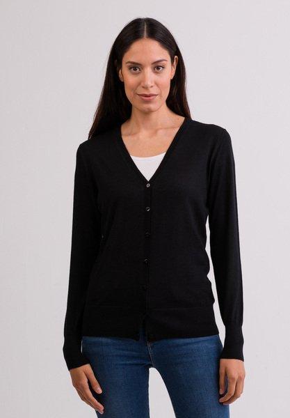 CASH-MERE.CH Kaschmir Cardigan V-Ausschnitt