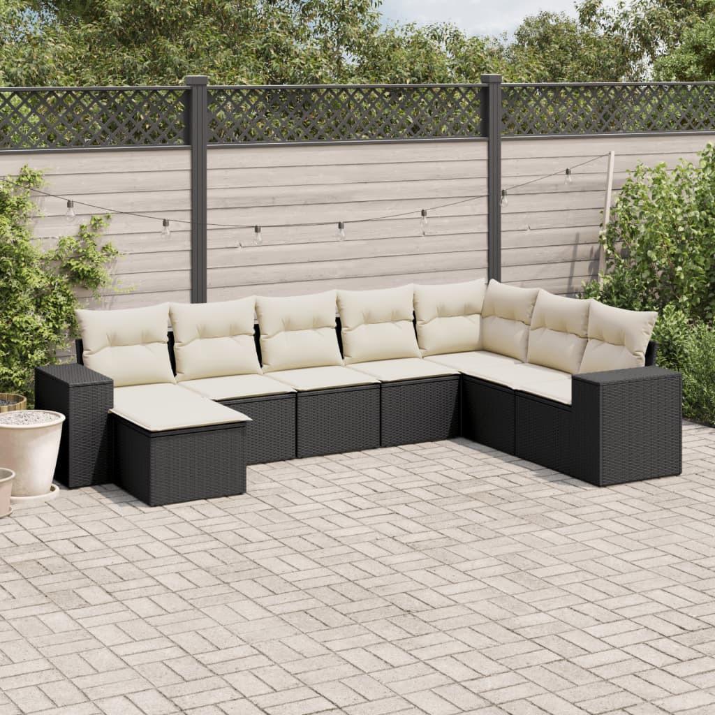 VidaXL Garten sofagarnitur poly-rattan