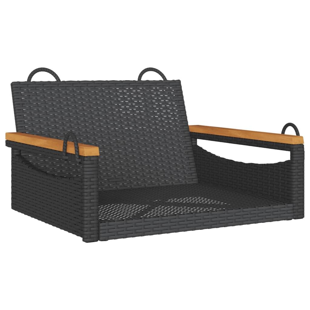 VidaXL Hängebank poly-rattan