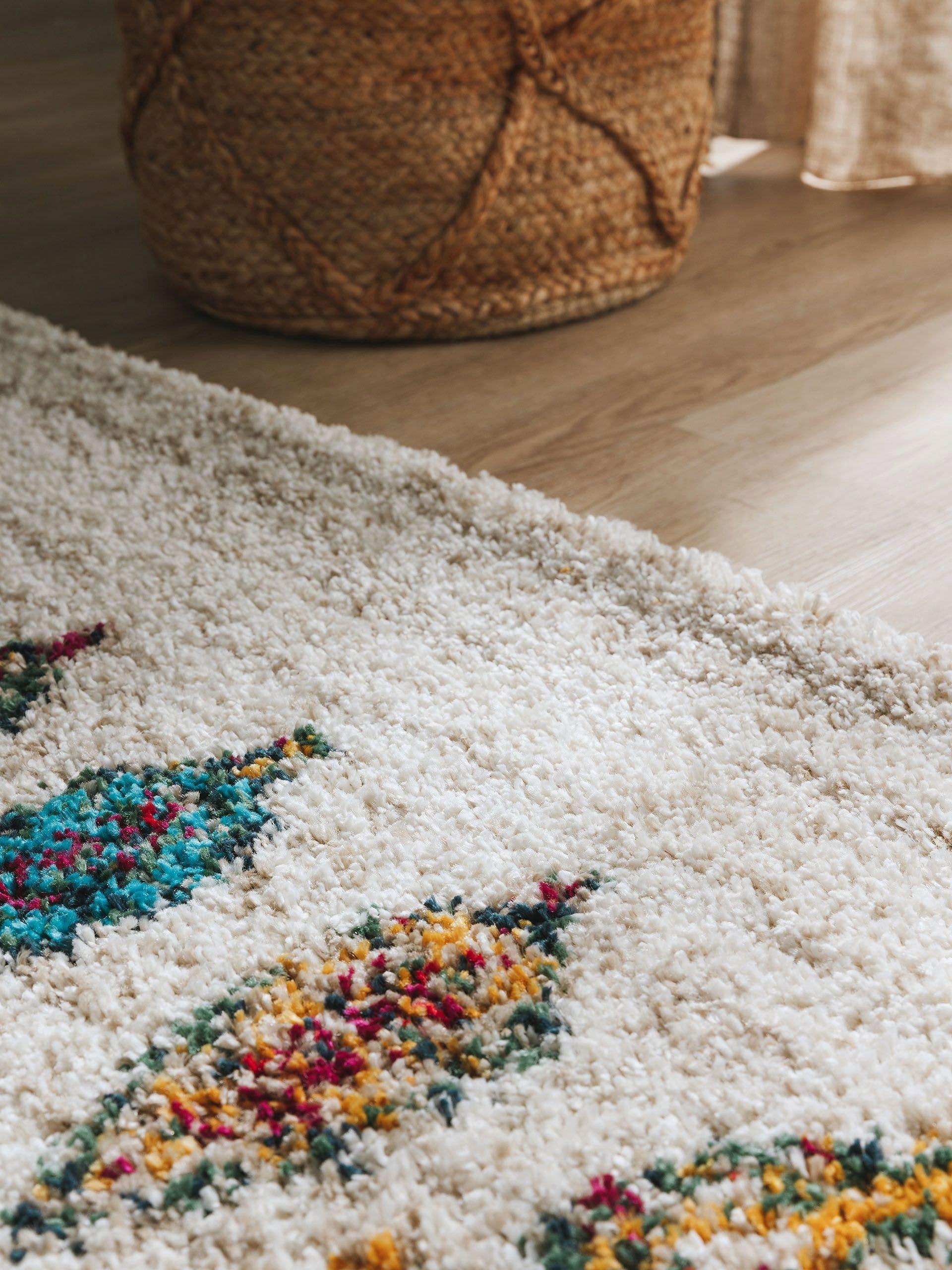 Benuta Hochflorteppich Gobi Beige