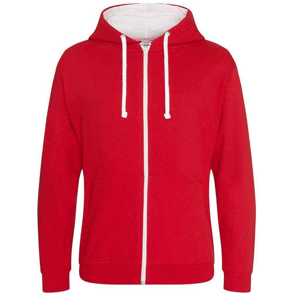AWDis Varsity Hoodie mit durchgehendem Reißverschluss