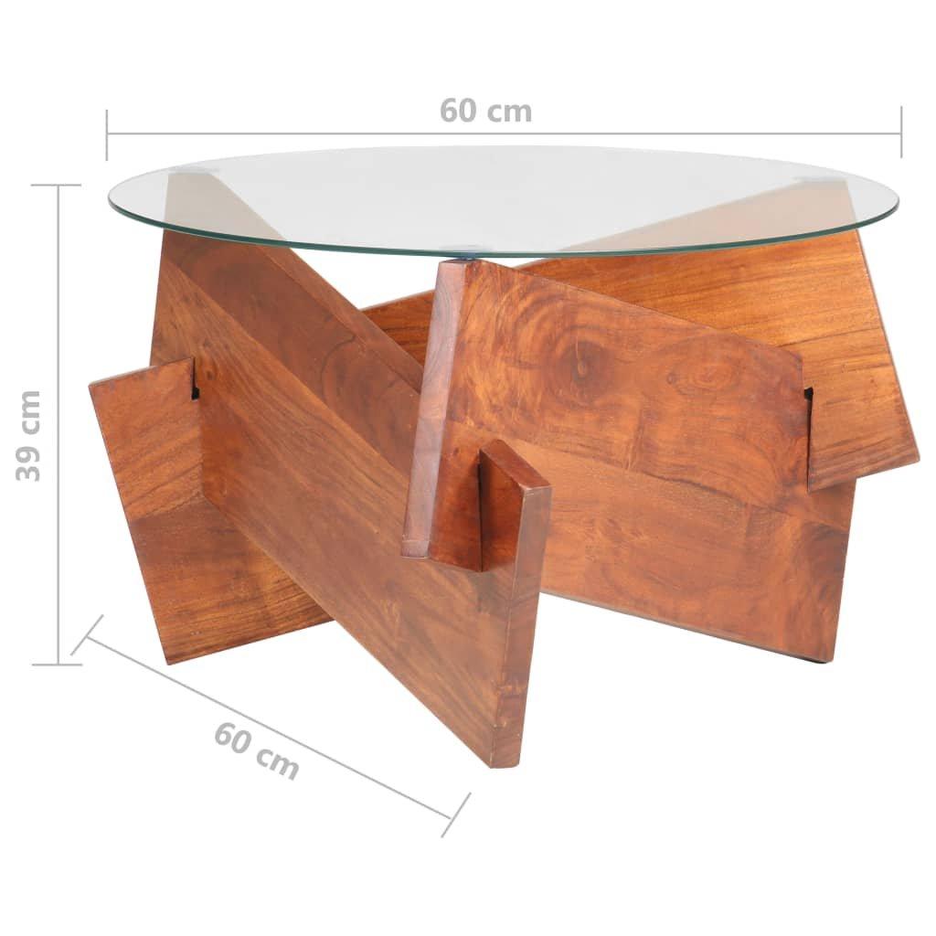VidaXL Couchtisch akazienholz