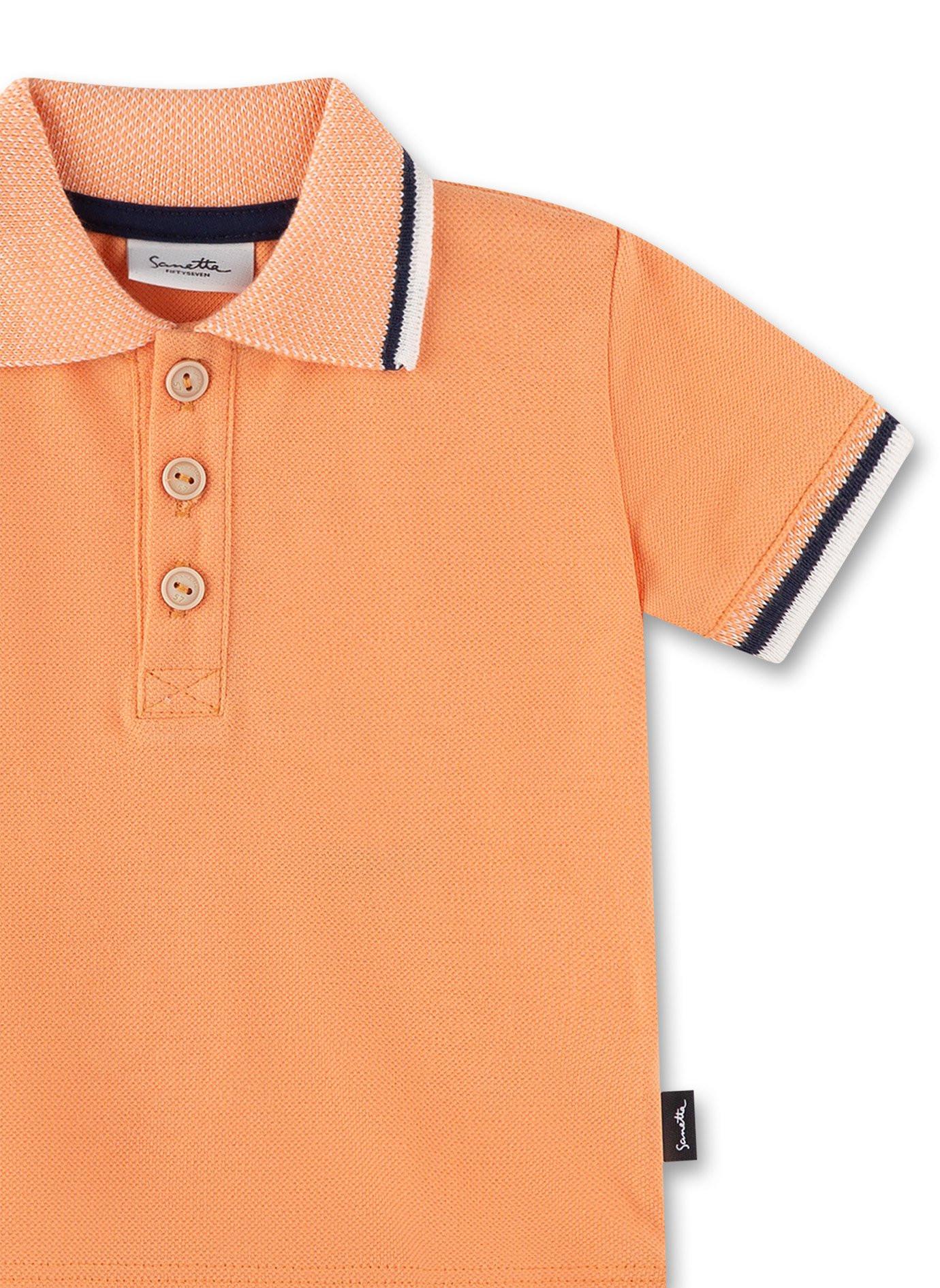 Sanetta Fiftyseven Baby Jungen Poloshirt orange