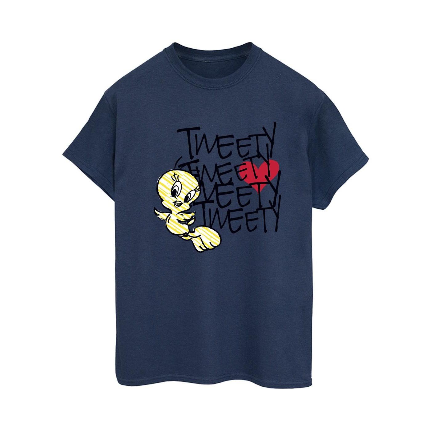 LOONEY TUNES Tweety Bird Grafik Print T-Shirt