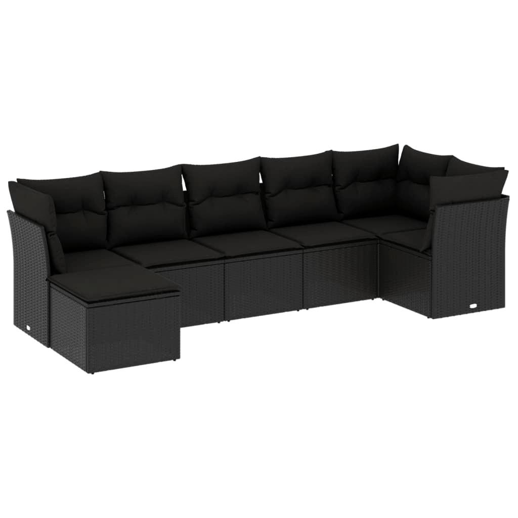VidaXL Garten sofagarnitur poly-rattan