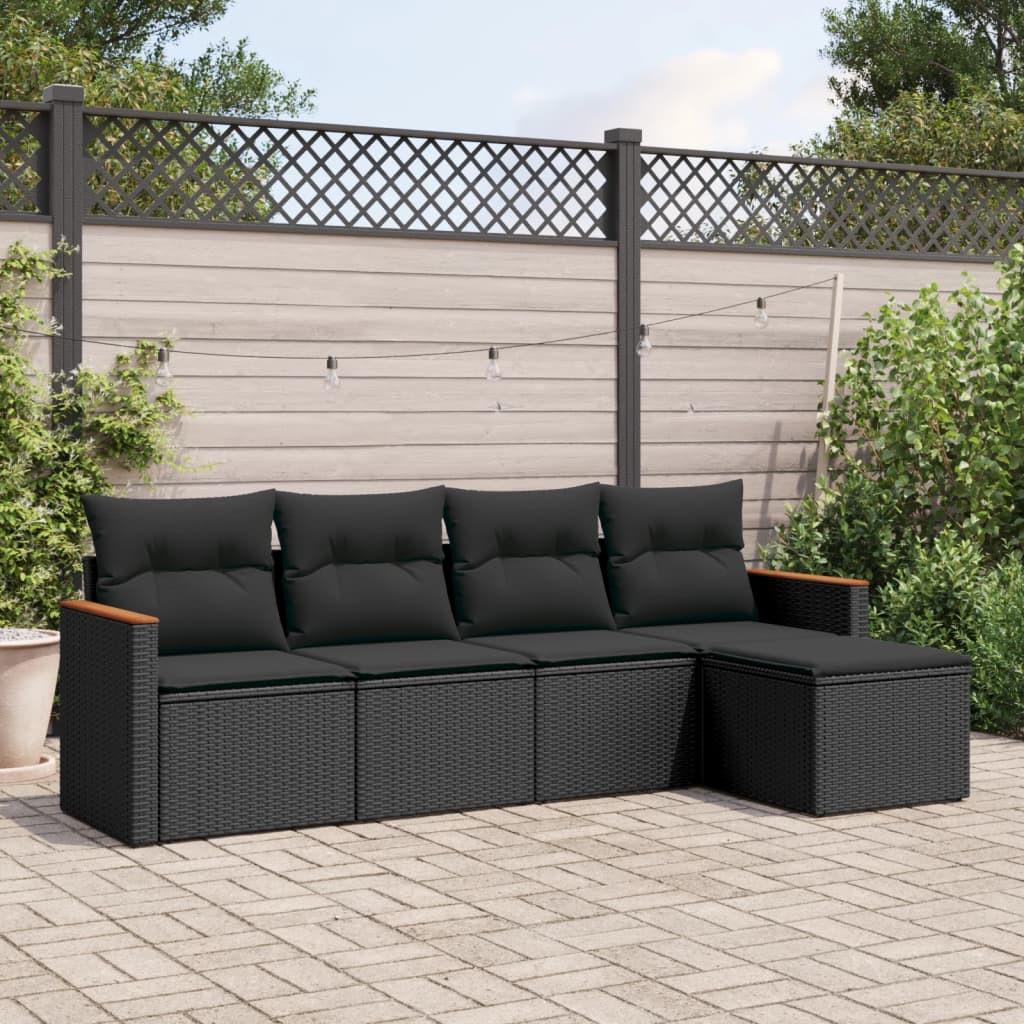 VidaXL Garten sofagarnitur poly-rattan