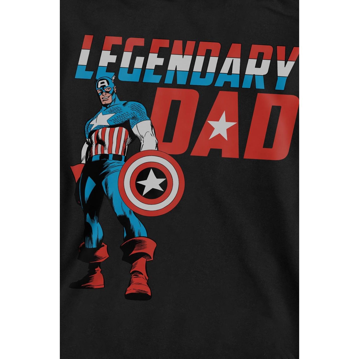 CAPTAIN AMERICA Legendary Dad Sweatshirt
