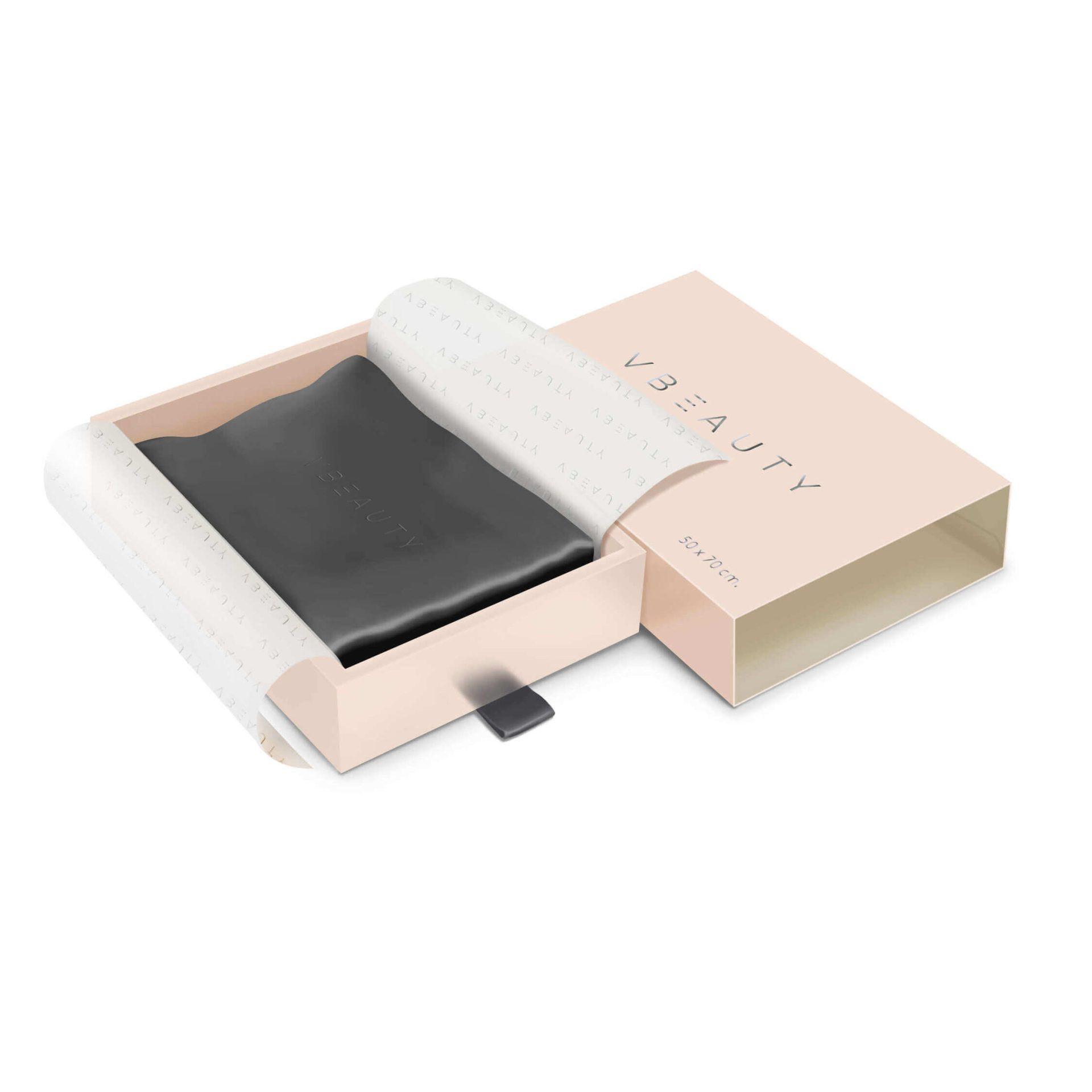 VBEAUTY VBEAUTY Seidenkissenbezug Set - Anthrazit