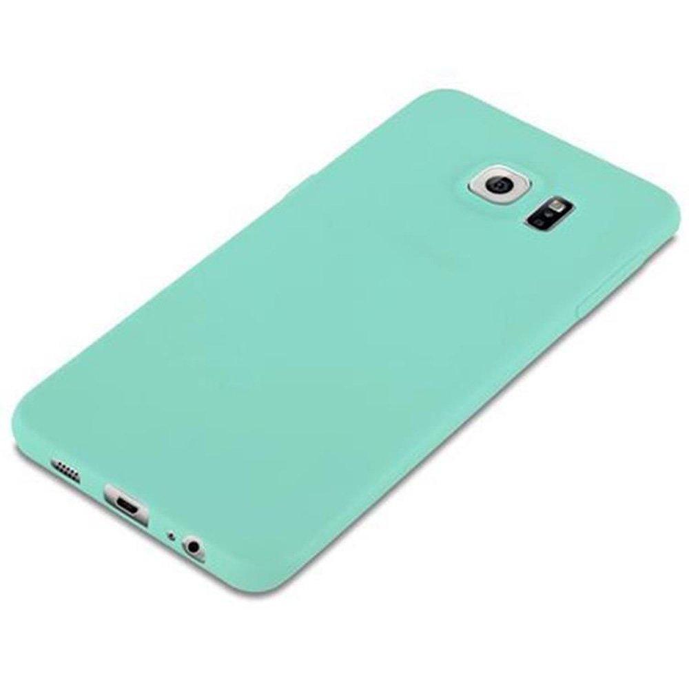 Cadorabo Hülle für Samsung Galaxy S6 EDGE TPU Silikon Candy