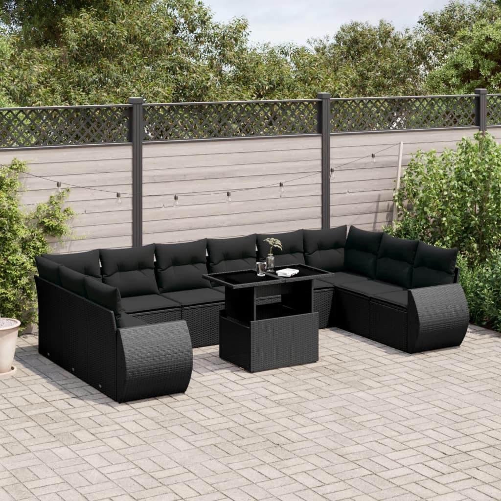VidaXL Garten sofagarnitur poly-rattan