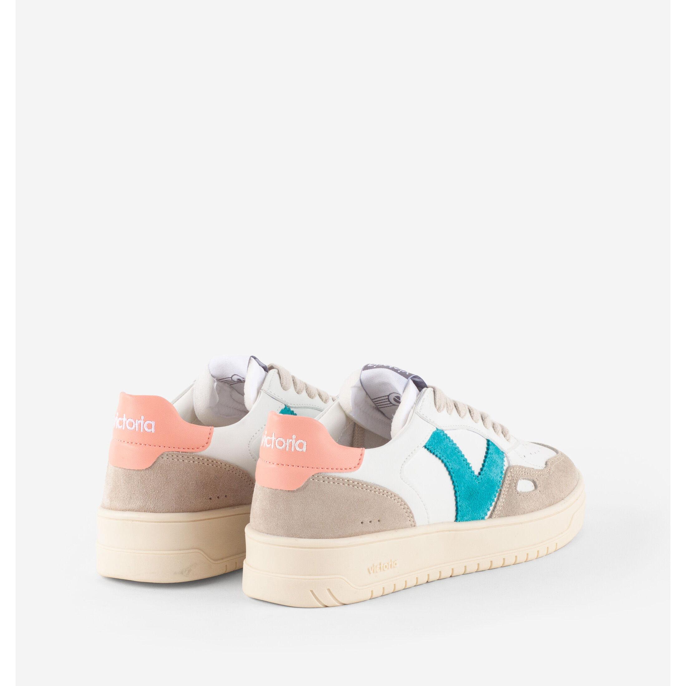 Victoria niedrige sneakers mit ledereffekt für damen