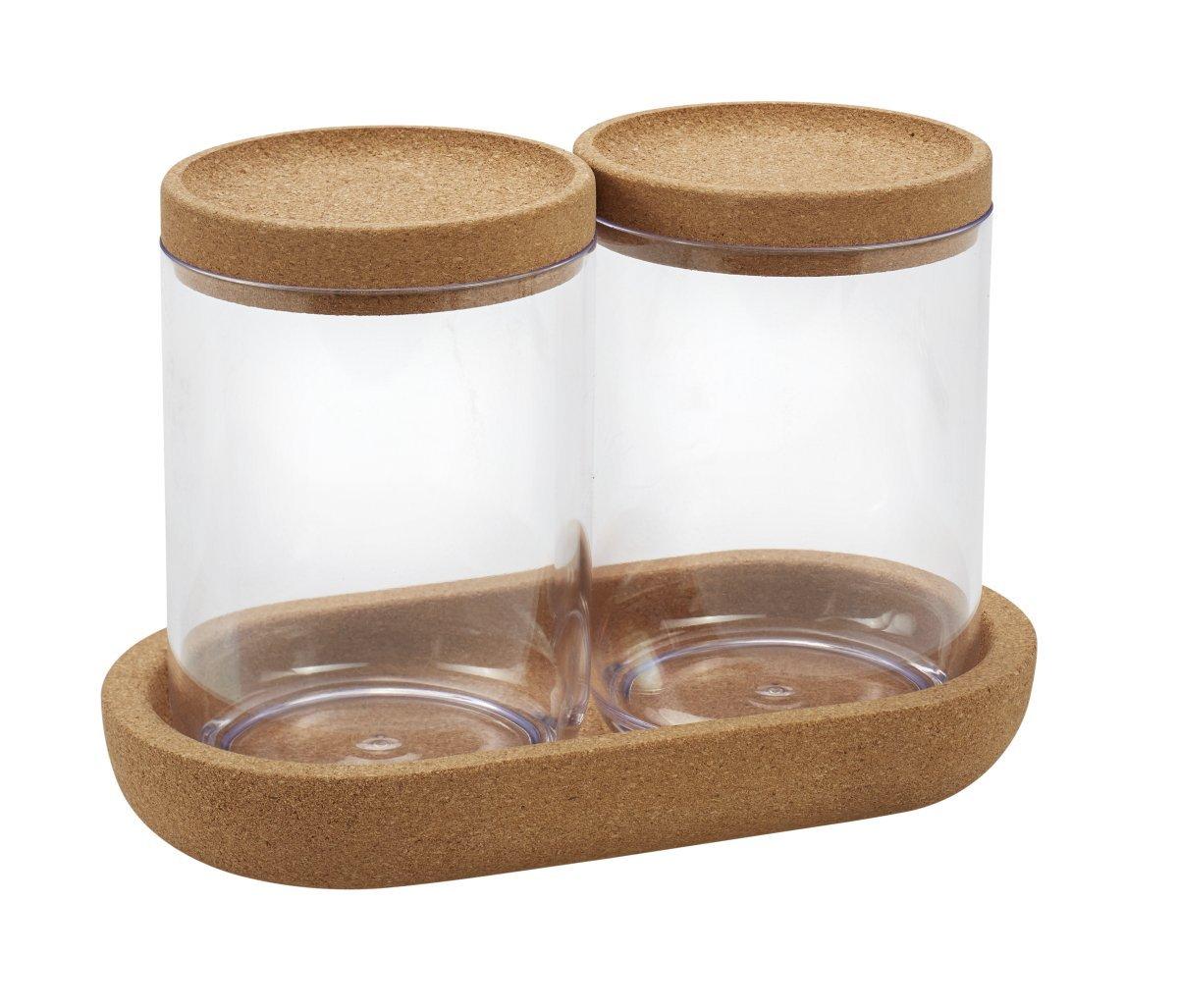 diaqua Kosmetikset 3tlg. Mora transparent, Kork