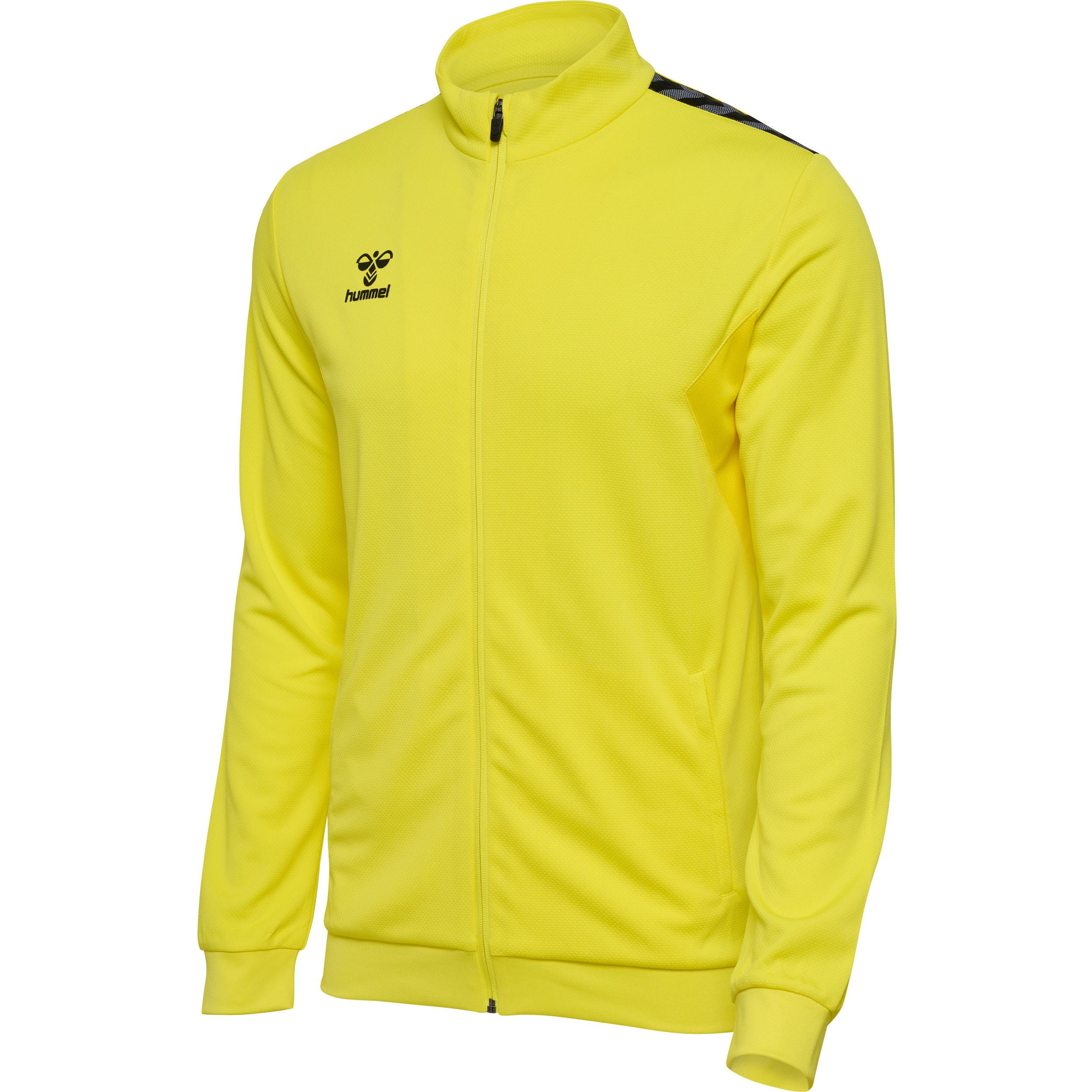 Hummel sweatjacke mit reißverschuss aus poyester humme authentic