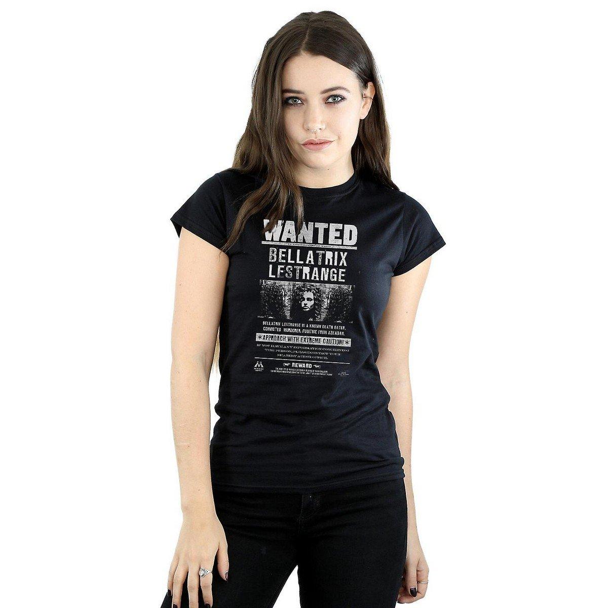Harry Potter Bellatrix Lestrange Wanted Poster T-Shirt