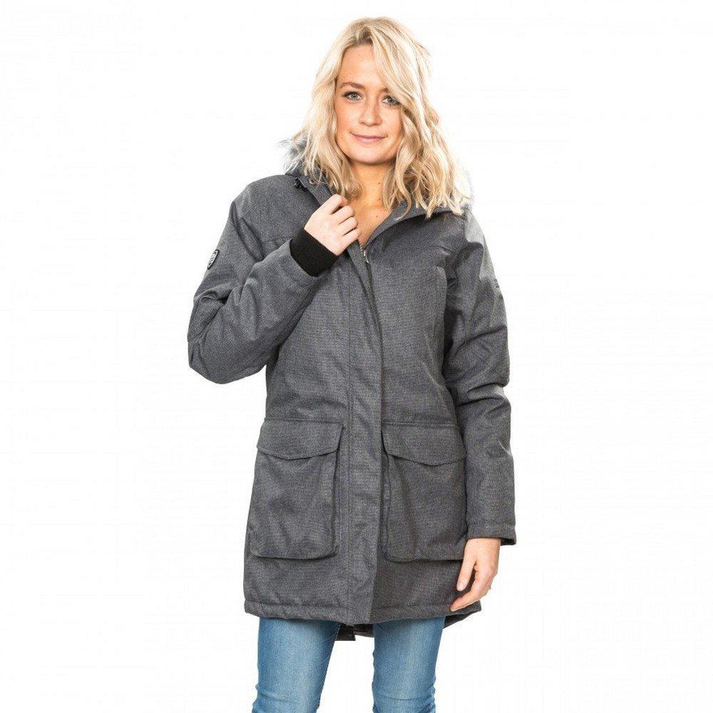 Trespass Outdoorjacke Thundery mit Kapuze, wasserdicht