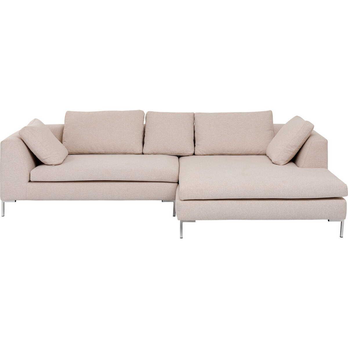 KARE Design Ecksofa Gianni Creme Rechts