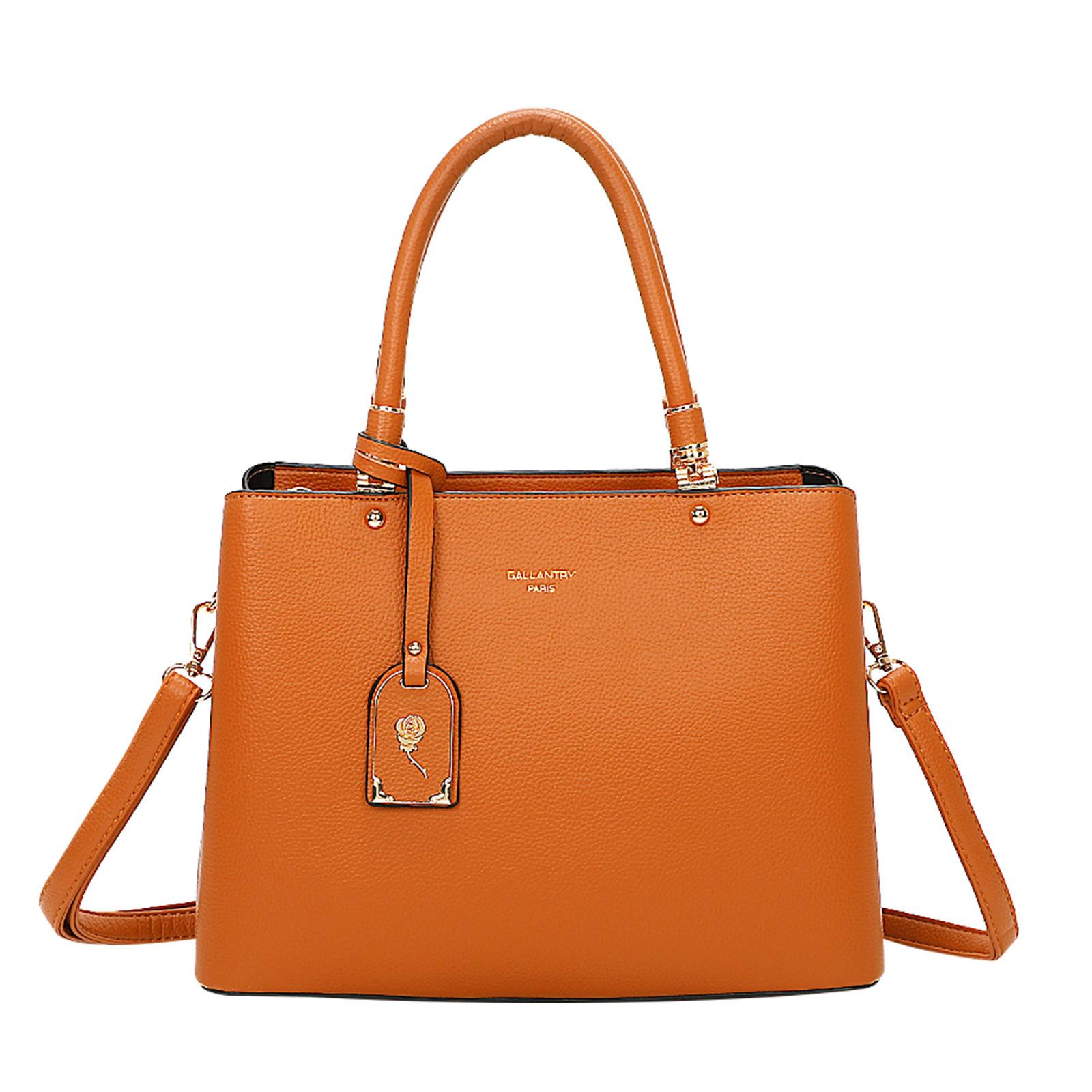 Gallantry Shopper-Handtasche mit Blumenverschluss