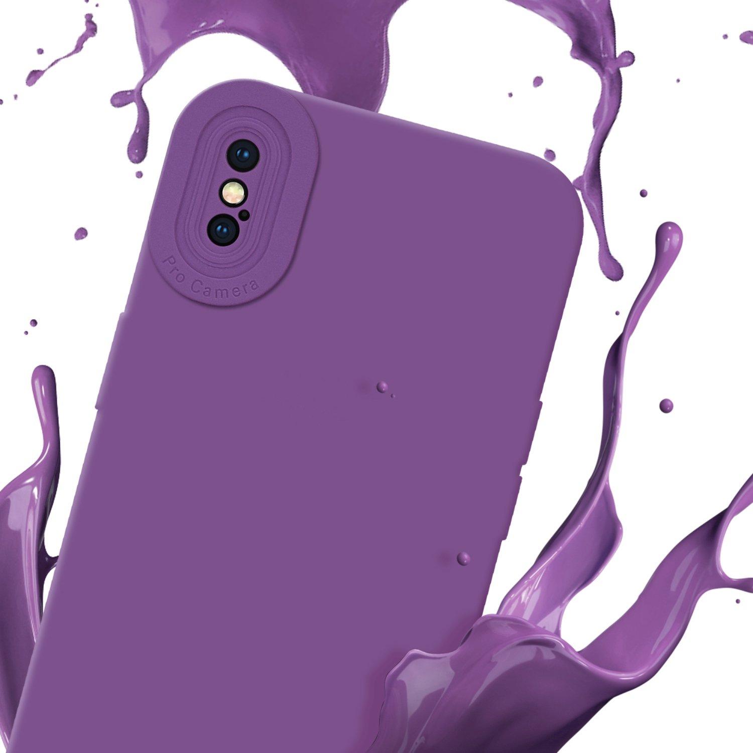 Cadorabo Hülle für Apple iPhone XS MAX TPU Silikon