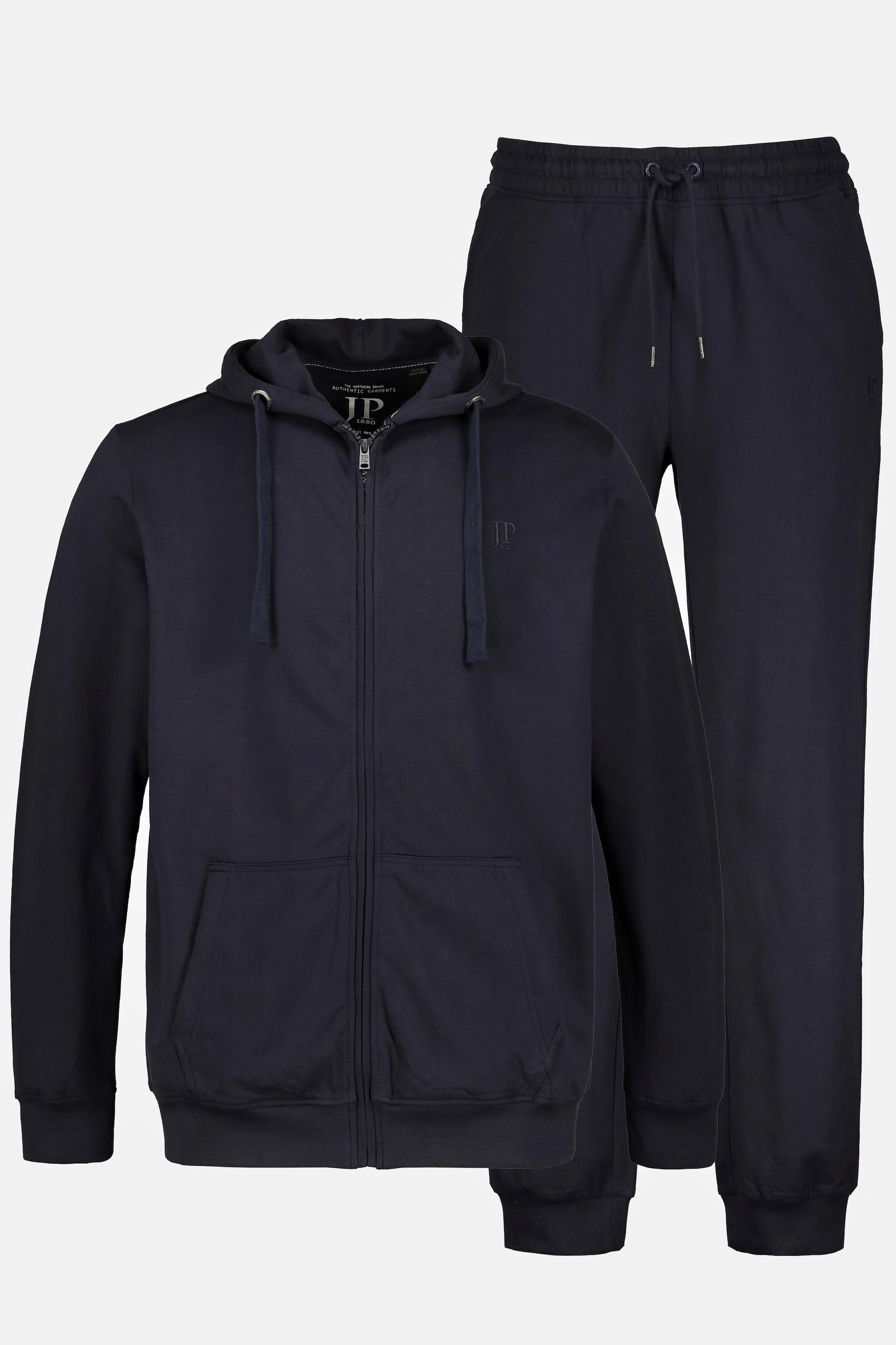 JP1880 Jogginganzug, Homewear, 2-teilig, Hoodiejacke und Hose, bis 8XL