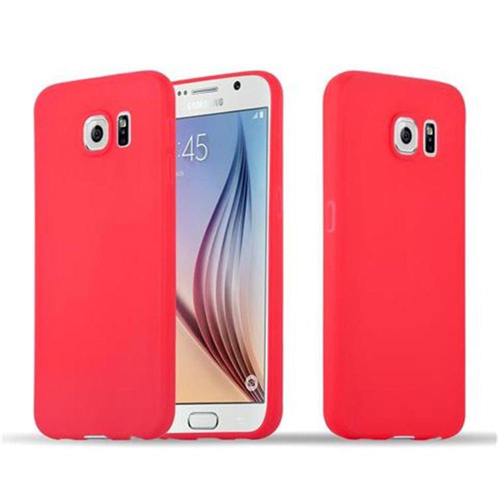 Cadorabo Hülle für Samsung Galaxy S6 TPU Silikon Candy