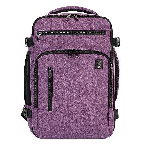 Only-bags.store Rucksack 40 x 20 x 25 cm für Ryanair Flugzeug Reise-Rucksack Handgepäck Laptop Tagesrucksäcke PET Recycled Umweltfreundlicher Rucksack Wasserdicht unter Sitz 20 L Klein, Pink