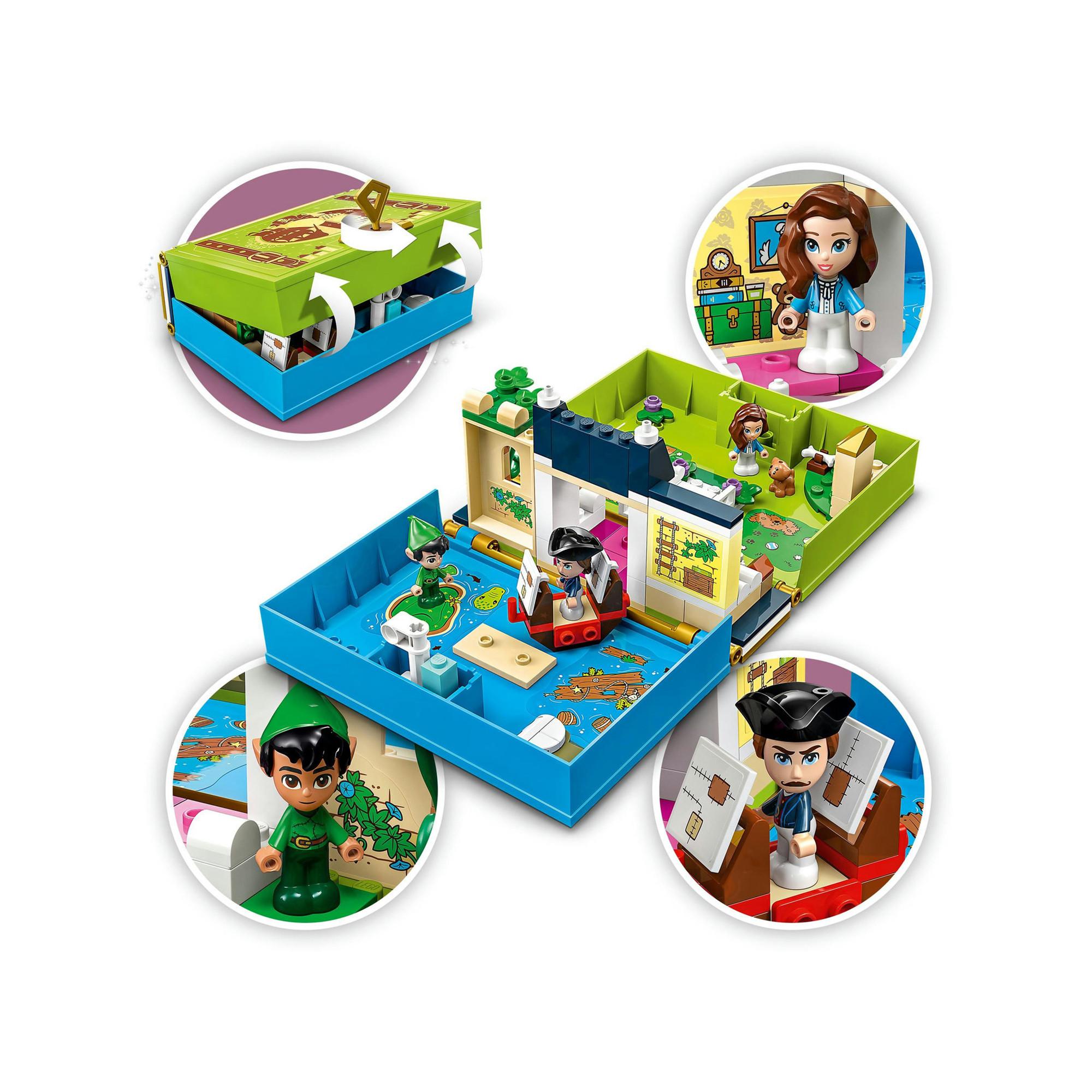 LEGO® 43220 Peter Pan & Wendy – Märchenbuch-Abenteuer